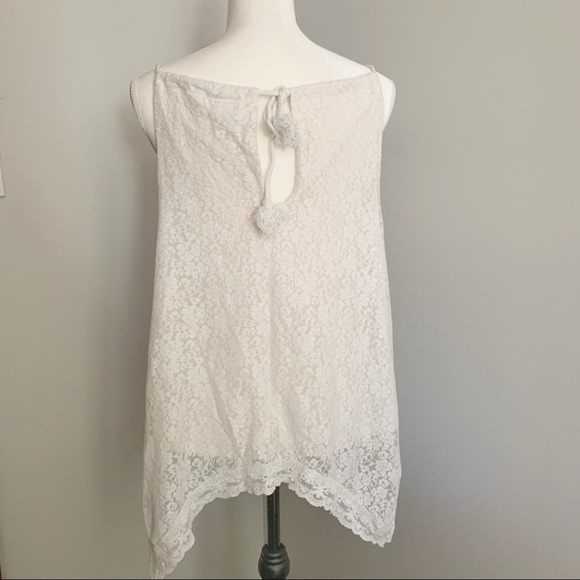 Torrid LACE ROPE NECK TANK TOP - Picture 5 of 8